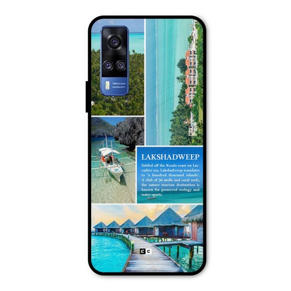 Lakshadweep Collage Metal Back Case for Vivo Y31