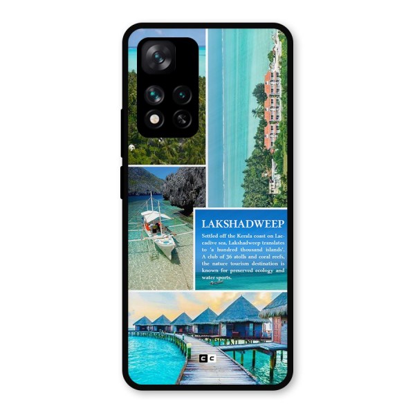 Lakshadweep Collage Metal Back Case for Xiaomi 11i Hypercharge 5G