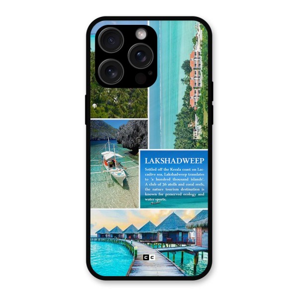 Lakshadweep Collage Metal Back Case for iPhone 15 Pro Max