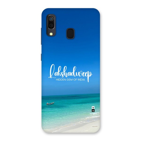 Lakshadweep Hidden Gem Back Case for Galaxy A20