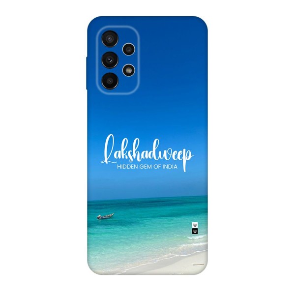 Lakshadweep Hidden Gem Back Case for Galaxy A23