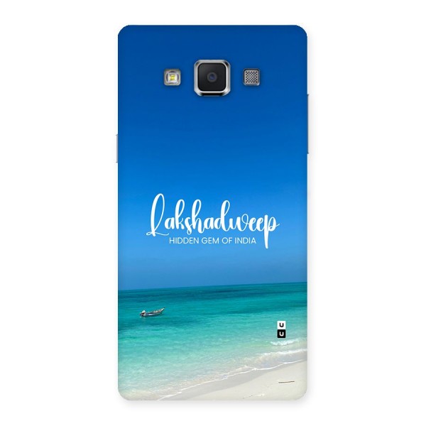 Lakshadweep Hidden Gem Back Case for Galaxy A5