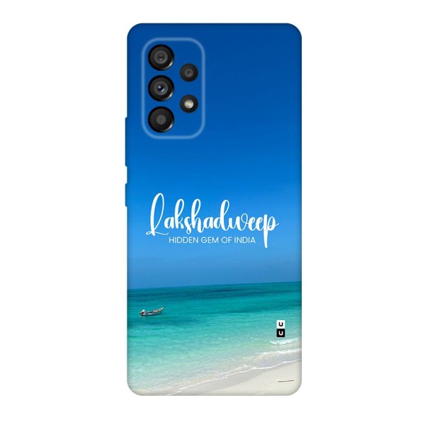 Lakshadweep Hidden Gem Back Case for Galaxy A53 5G