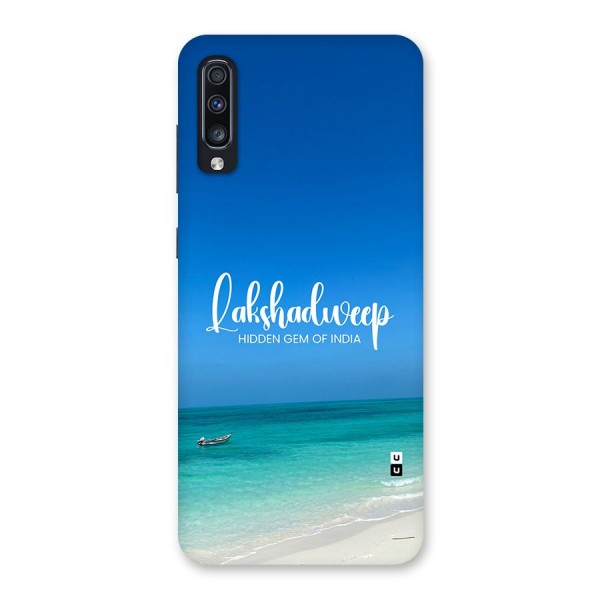 Lakshadweep Hidden Gem Back Case for Galaxy A70s