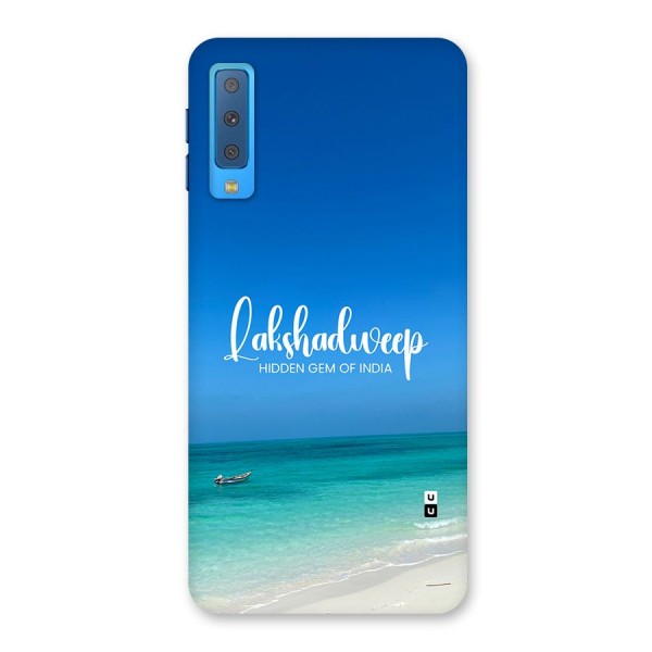 Lakshadweep Hidden Gem Back Case for Galaxy A7 (2018)