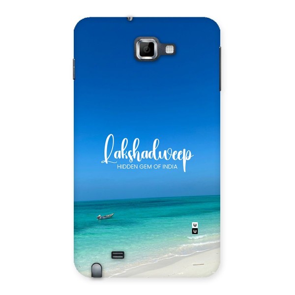 Lakshadweep Hidden Gem Back Case for Galaxy Note