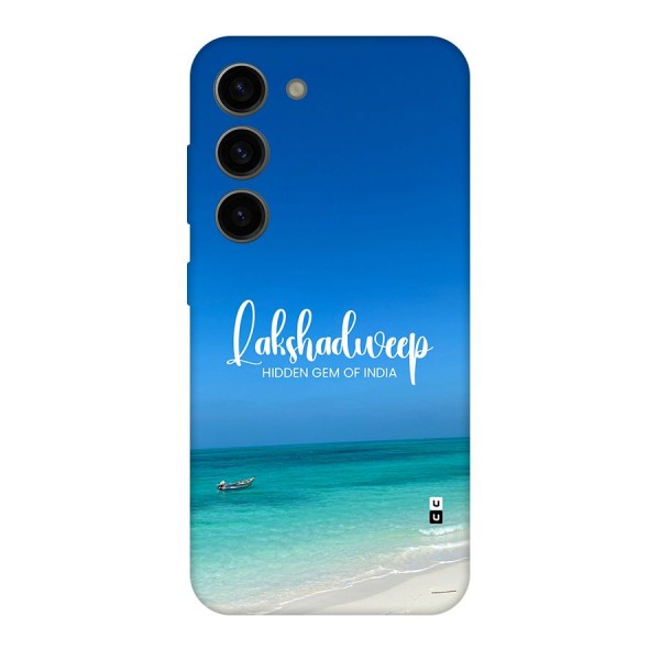 Lakshadweep Hidden Gem Back Case for Galaxy S23