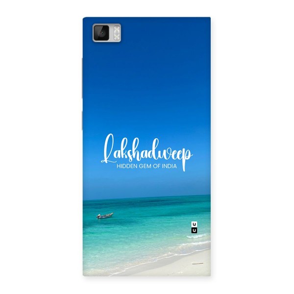 Lakshadweep Hidden Gem Back Case for Mi3