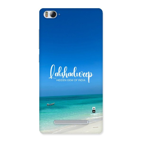 Lakshadweep Hidden Gem Back Case for Mi4i