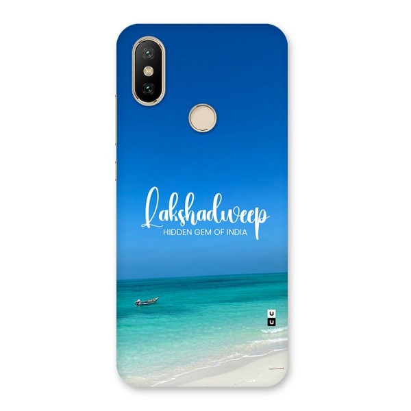 Lakshadweep Hidden Gem Back Case for Mi A2