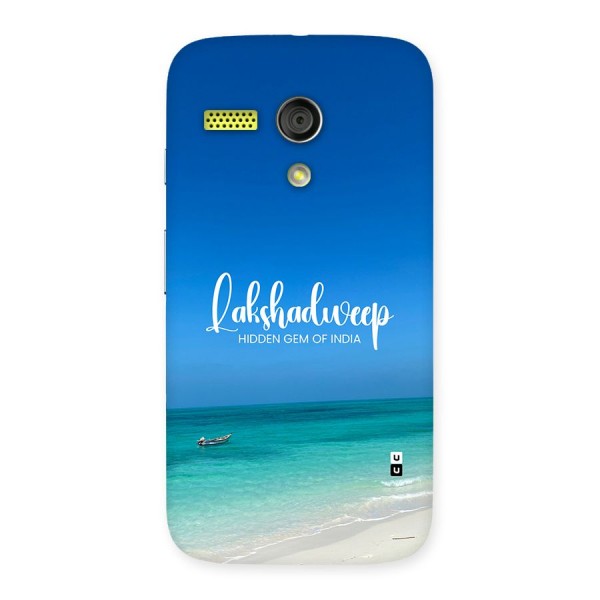 Lakshadweep Hidden Gem Back Case for Moto G