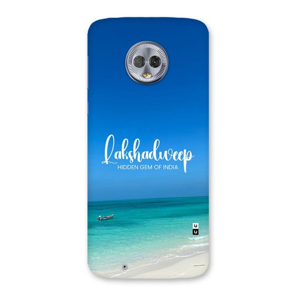 Lakshadweep Hidden Gem Back Case for Moto G6