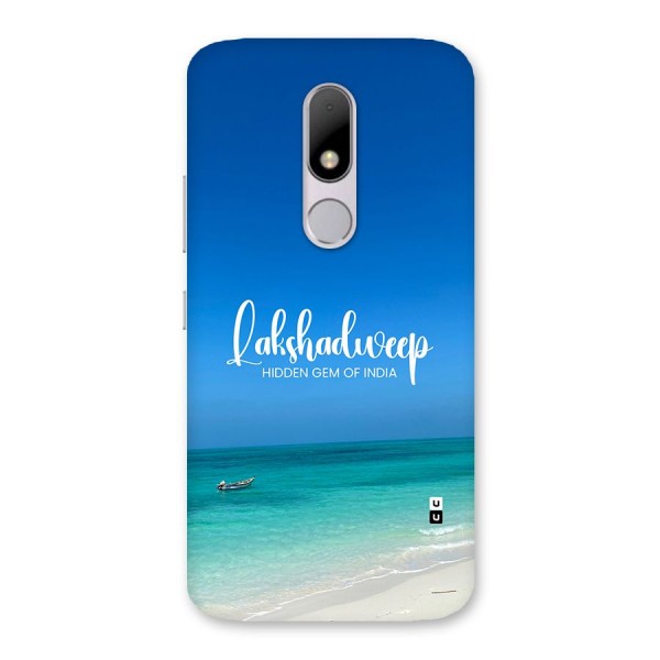 Lakshadweep Hidden Gem Back Case for Moto M