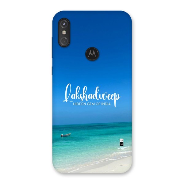 Lakshadweep Hidden Gem Back Case for Motorola One Power