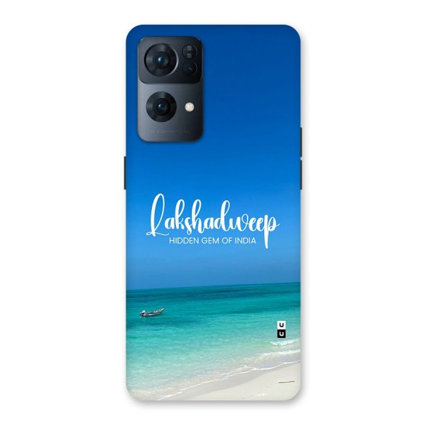 Lakshadweep Hidden Gem Back Case for Oppo Reno7 Pro 5G