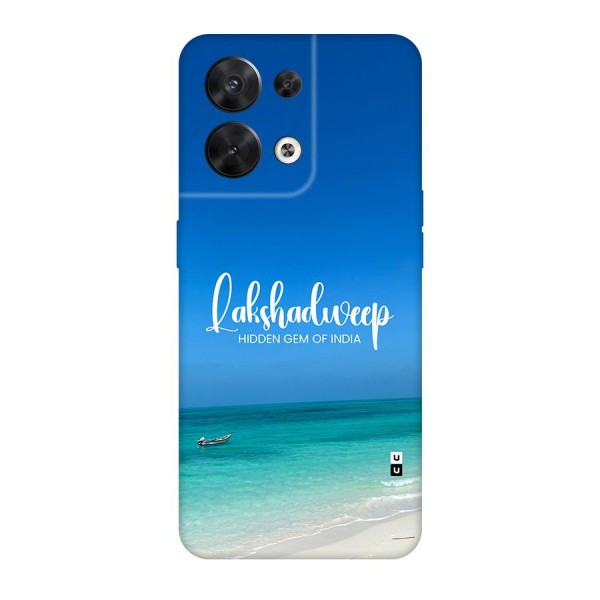 Lakshadweep Hidden Gem Back Case for Oppo Reno8 5G