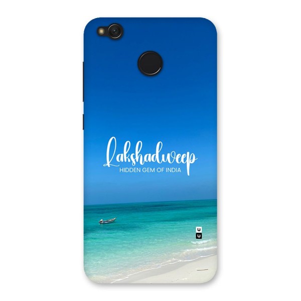 Lakshadweep Hidden Gem Back Case for Redmi 4