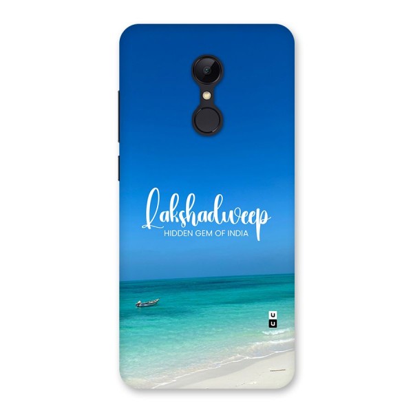 Lakshadweep Hidden Gem Back Case for Redmi 5