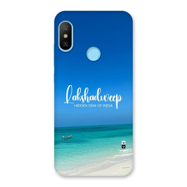 Lakshadweep Hidden Gem Back Case for Redmi 6 Pro