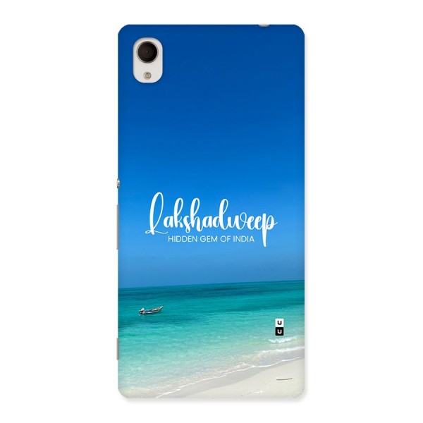 Lakshadweep Hidden Gem Back Case for Xperia M4 Aqua