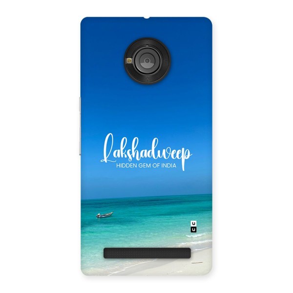 Lakshadweep Hidden Gem Back Case for Yuphoria