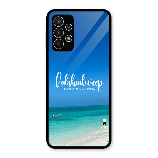 Lakshadweep Hidden Gem Glass Back Case for Galaxy A23