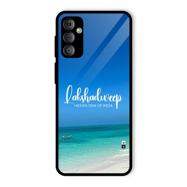 Lakshadweep Hidden Gem Glass Back Case for Galaxy F23