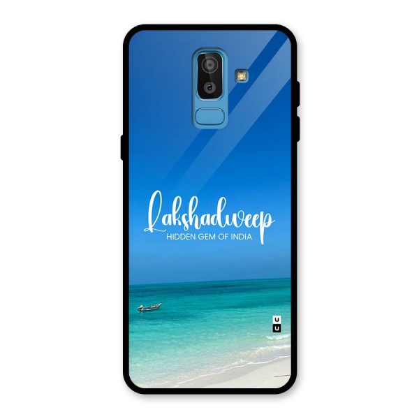 Lakshadweep Hidden Gem Glass Back Case for Galaxy J8