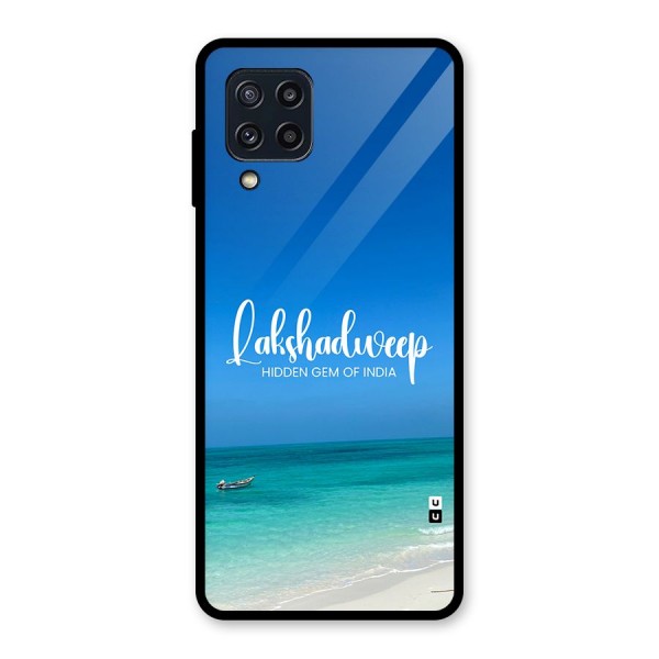 Lakshadweep Hidden Gem Glass Back Case for Galaxy M32