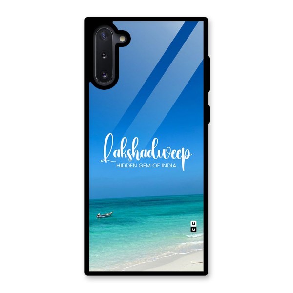 Lakshadweep Hidden Gem Glass Back Case for Galaxy Note 10