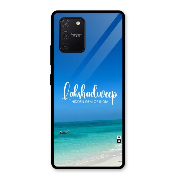 Lakshadweep Hidden Gem Glass Back Case for Galaxy S10 Lite