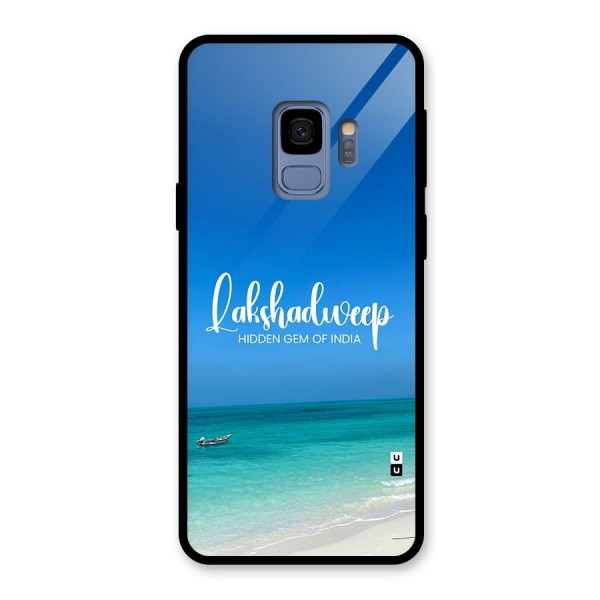 Lakshadweep Hidden Gem Glass Back Case for Galaxy S9