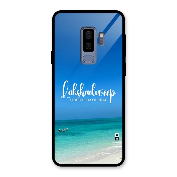 Lakshadweep Hidden Gem Glass Back Case for Galaxy S9 Plus