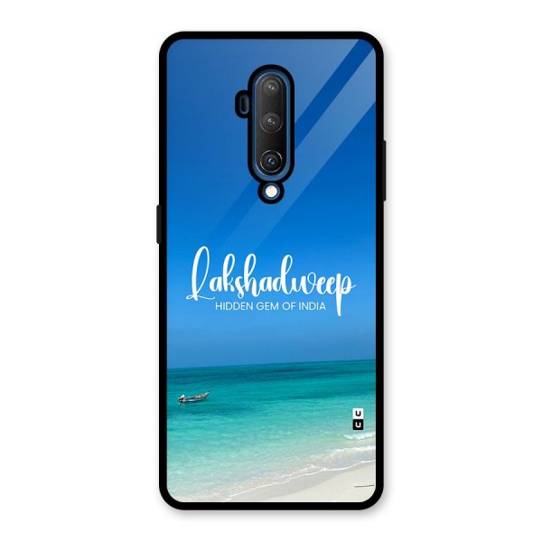 Lakshadweep Hidden Gem Glass Back Case for OnePlus 7T Pro