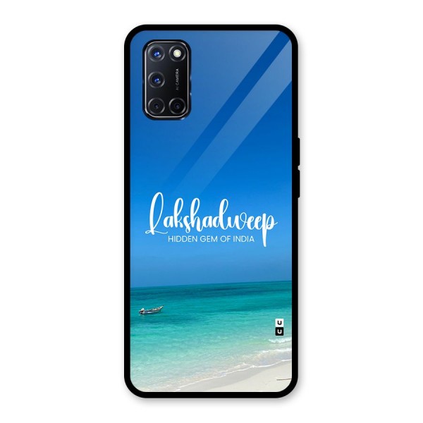 Lakshadweep Hidden Gem Glass Back Case for Oppo A52