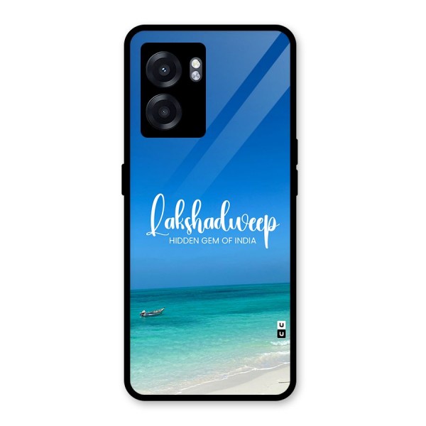 Lakshadweep Hidden Gem Glass Back Case for Oppo K10 (5G)