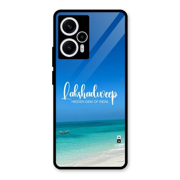 Lakshadweep Hidden Gem Glass Back Case for Poco F5