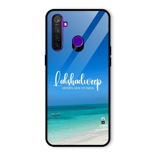 Lakshadweep Hidden Gem Glass Back Case for Realme 5 Pro