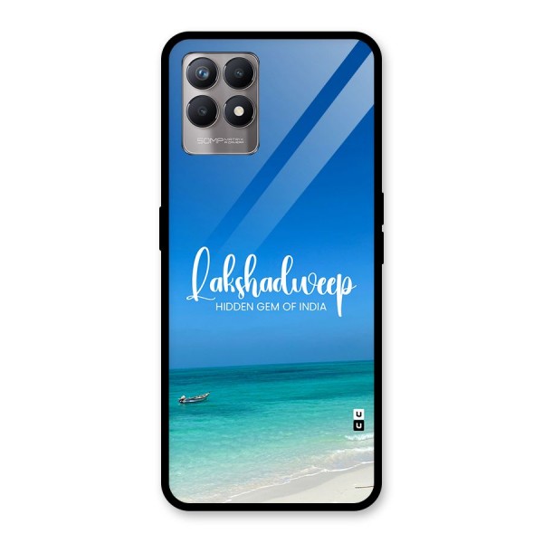 Lakshadweep Hidden Gem Glass Back Case for Realme 8i