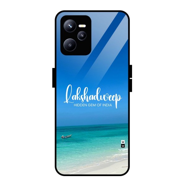 Lakshadweep Hidden Gem Glass Back Case for Realme C35