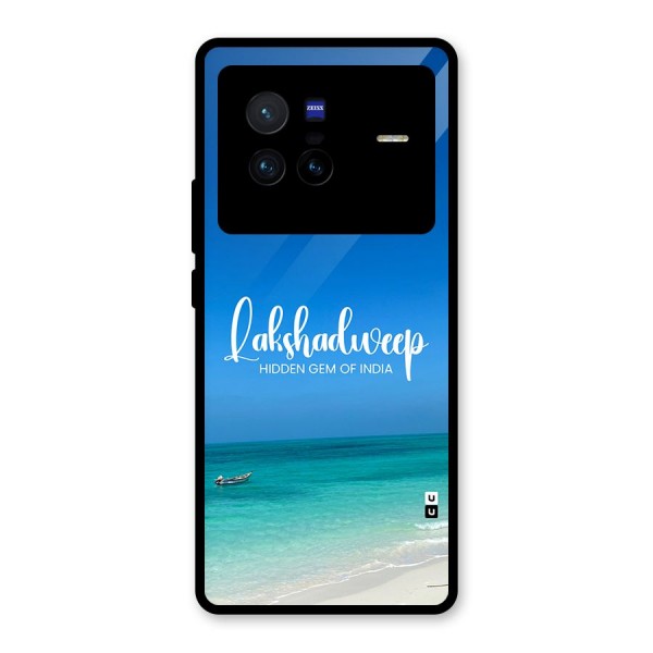 Lakshadweep Hidden Gem Glass Back Case for Vivo X80