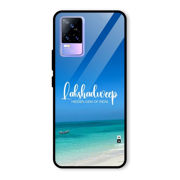 Lakshadweep Hidden Gem Glass Back Case for Vivo Y73