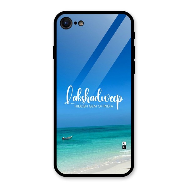 Lakshadweep Hidden Gem Glass Back Case for iPhone SE 2020