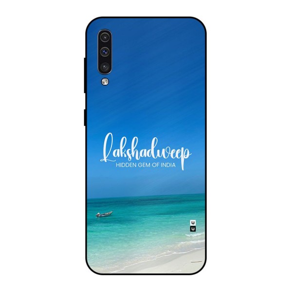 Lakshadweep Hidden Gem Metal Back Case for Galaxy A50s