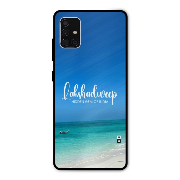 Lakshadweep Hidden Gem Metal Back Case for Galaxy A51