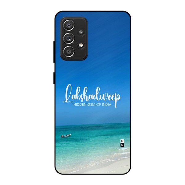 Lakshadweep Hidden Gem Metal Back Case for Galaxy A52