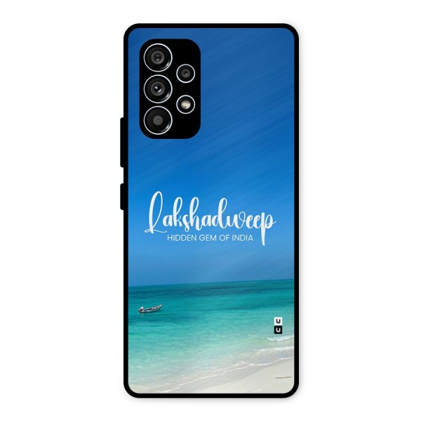 Lakshadweep Hidden Gem Metal Back Case for Galaxy A53 5G