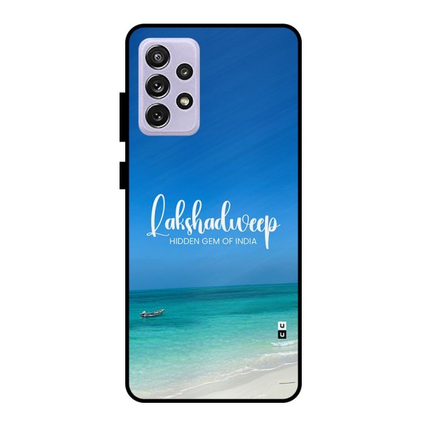 Lakshadweep Hidden Gem Metal Back Case for Galaxy A72