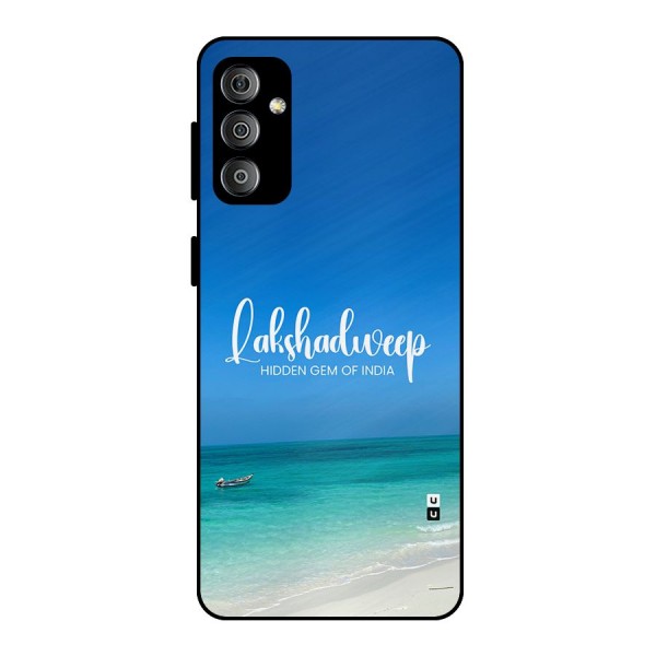 Lakshadweep Hidden Gem Metal Back Case for Galaxy F23