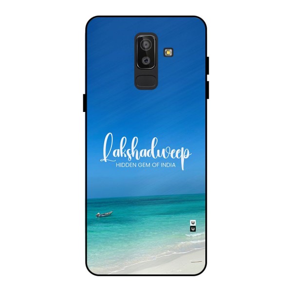 Lakshadweep Hidden Gem Metal Back Case for Galaxy J8